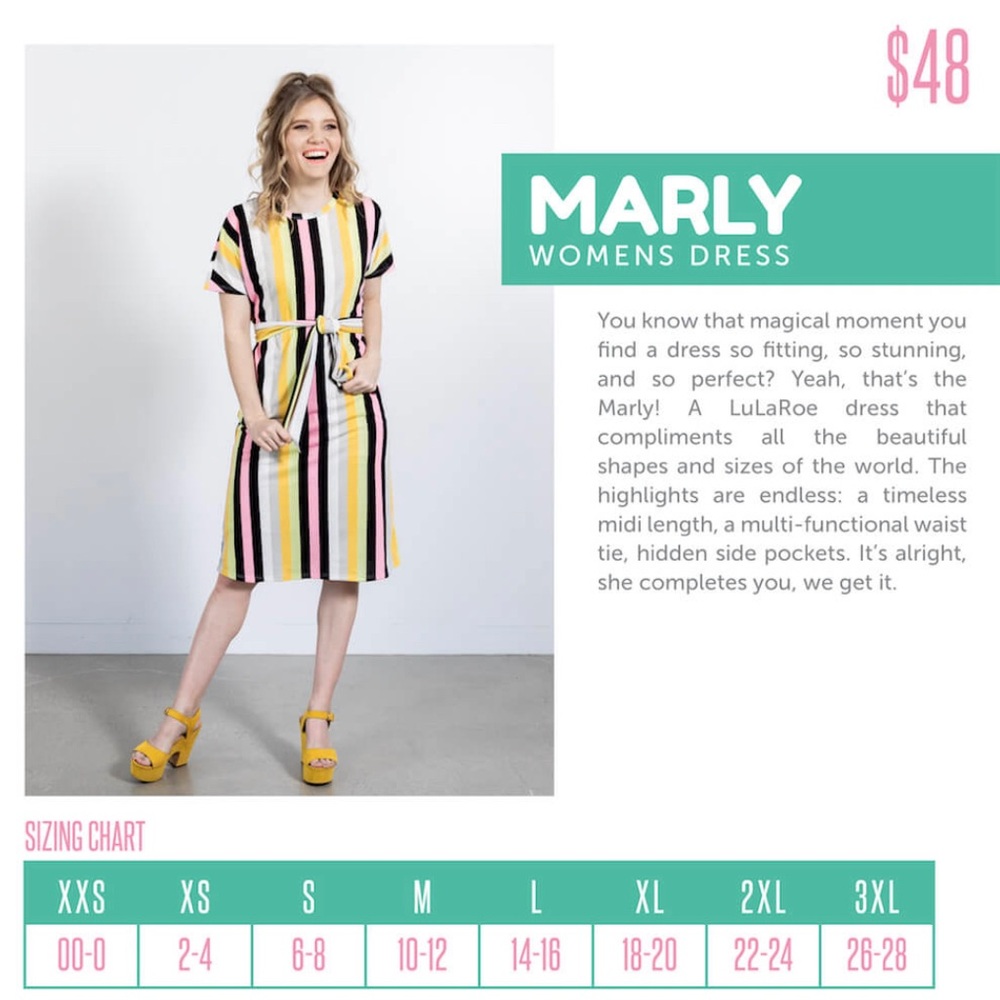 Lularoe Marly Dress - Picture 7 of 8